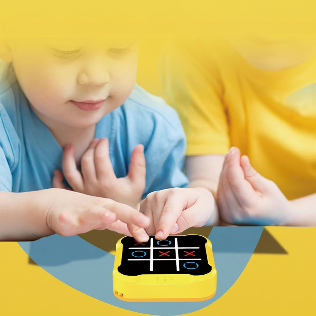 Handheld Tic Tac Toe Electronic Game Console Classic