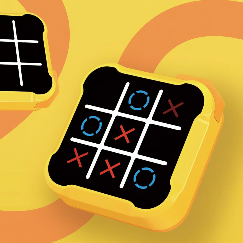 Handheld Tic Tac Toe Electronic Game Console Classic
