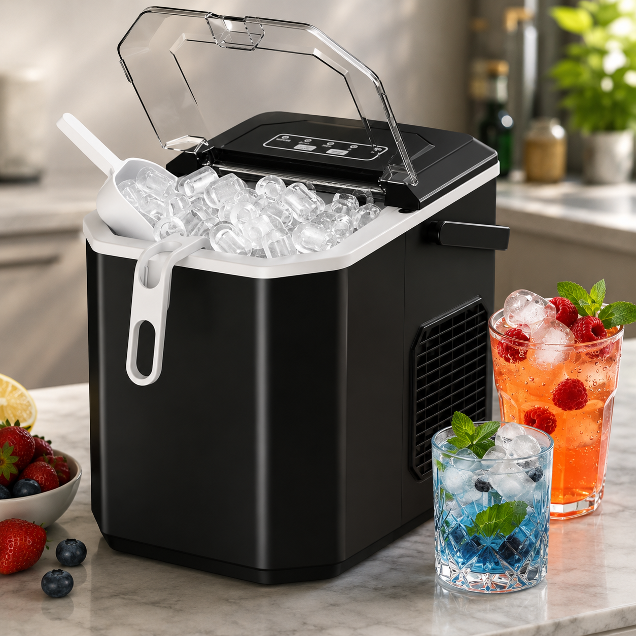 Ice Cube Maker Ice Machine Commercial Ice Cube Generator
