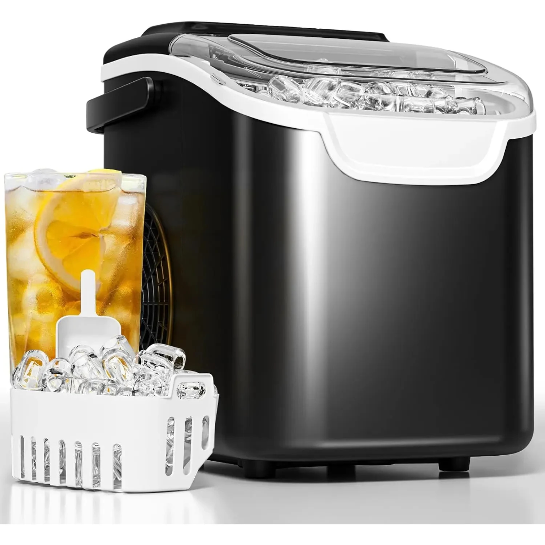 Ice Cube Maker Ice Machine Touch Control Countertop