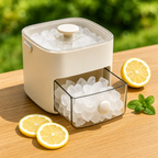 Ice Cube Maker Machine with Ice Cube Storage Container Drawer