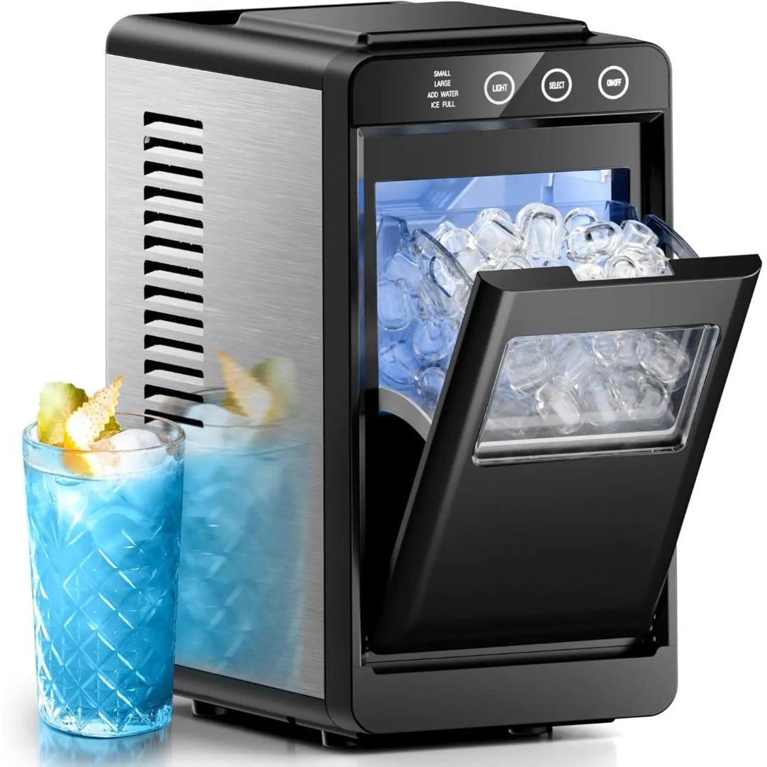 Ice Maker Machine with Three Ice Cube Sizes