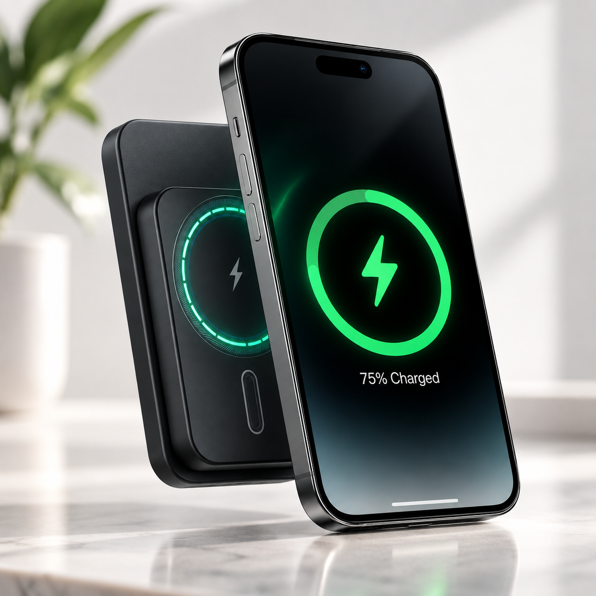 50000mAh Power Bank Magnetic Wireless Fast Charger PD 22.5W