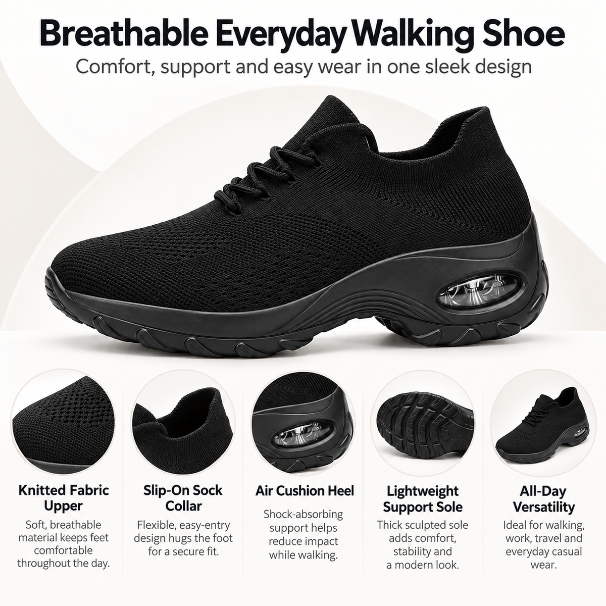 Orthopedic Shoes for Women Fashionable Arch Support Loafers UK