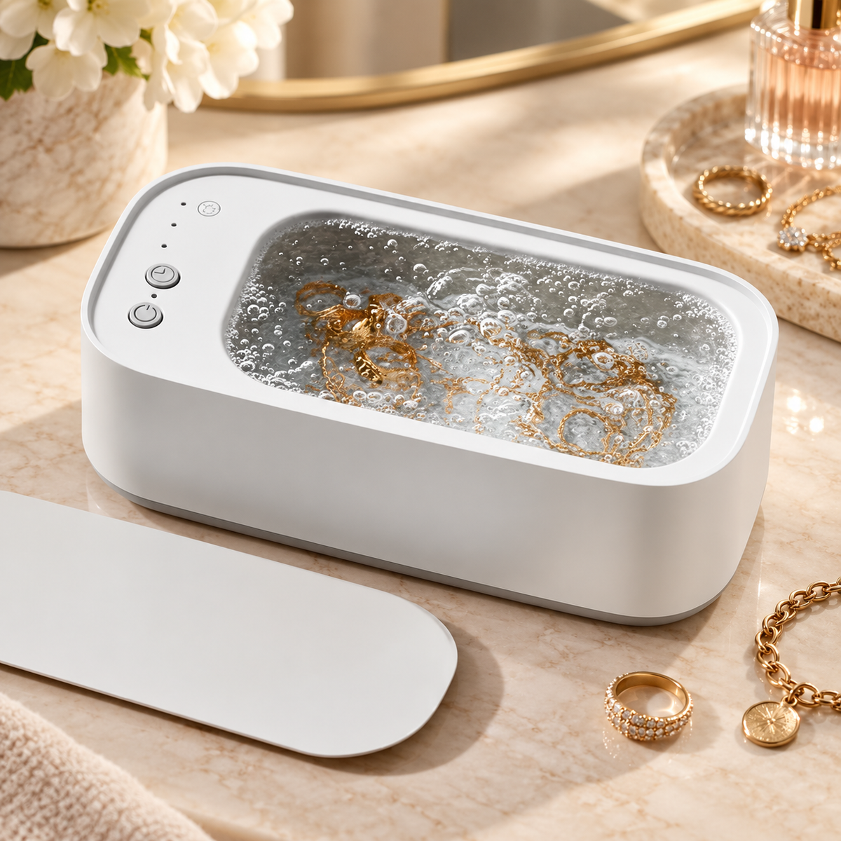 Ultrasonic Cleaner Machine for Jewellery Glasses Watches Dentures
