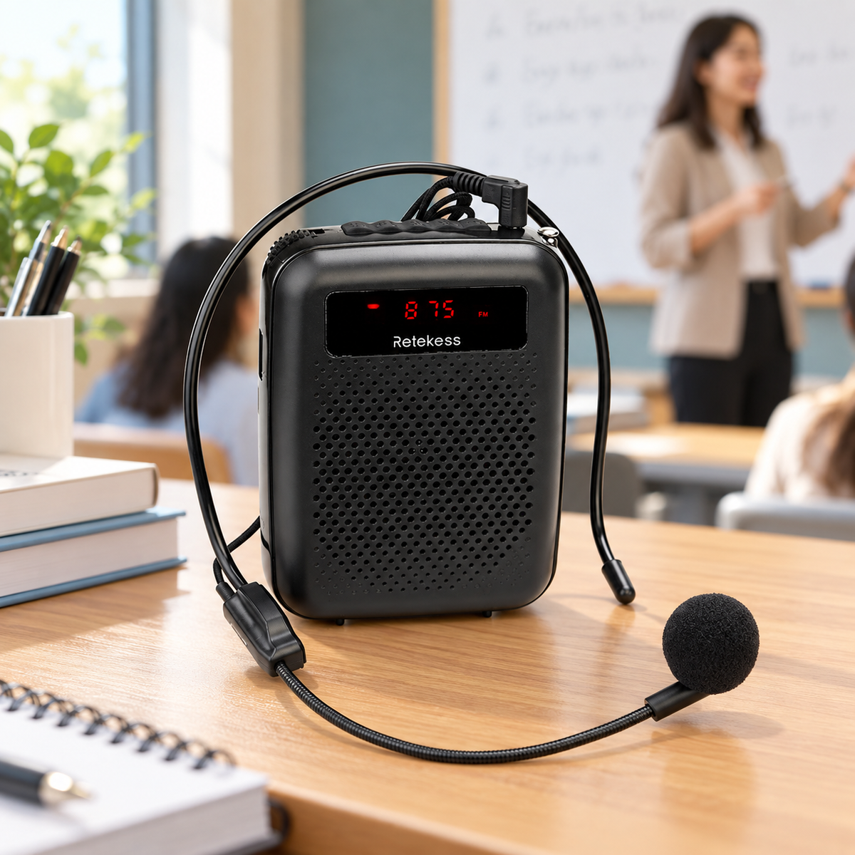 Voice Amplifier for Teachers Portable Speaker with Microphone