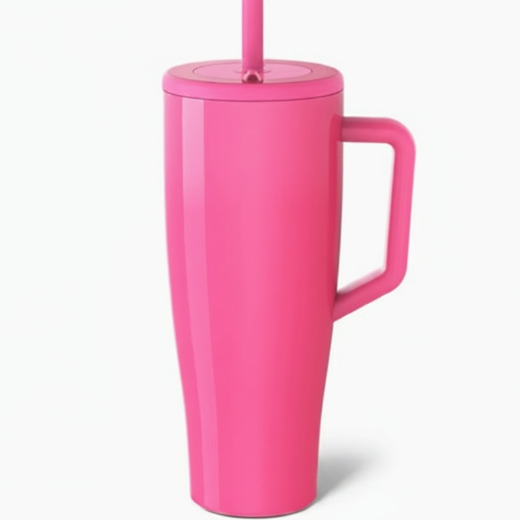 Insulated Cooling Drink Bottle with Cup On-the-Go