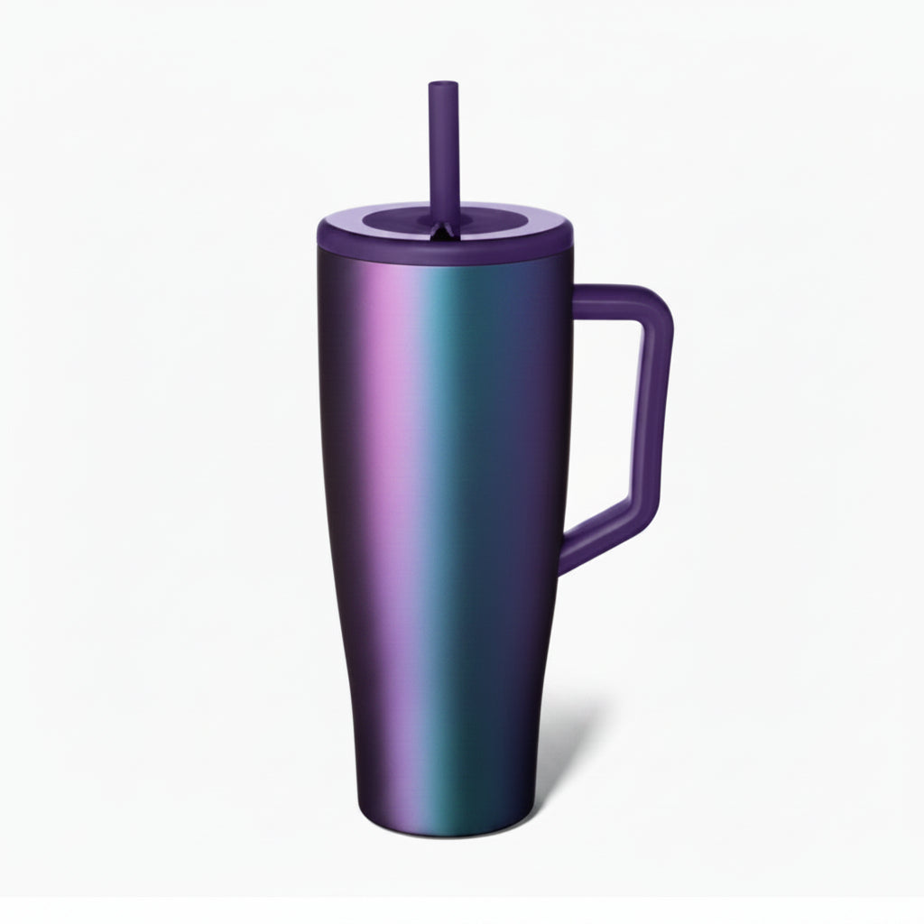 Insulated Cooling Drink Bottle with Cup On-the-Go
