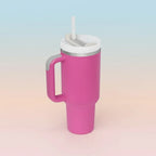Insulated Travel Mug with Handle for Hot and Cold Drinks