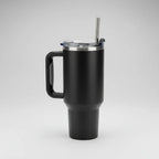 Insulated Travel Mug with Handle for Hot and Cold Drinks