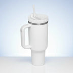 Insulated Travel Mug with Handle for Hot and Cold Drinks