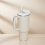 Insulated Travel Mug with Handle for Hot and Cold Drinks