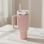 Insulated Travel Mug with Handle for Hot and Cold Drinks