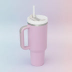 Insulated Travel Mug with Handle for Hot and Cold Drinks