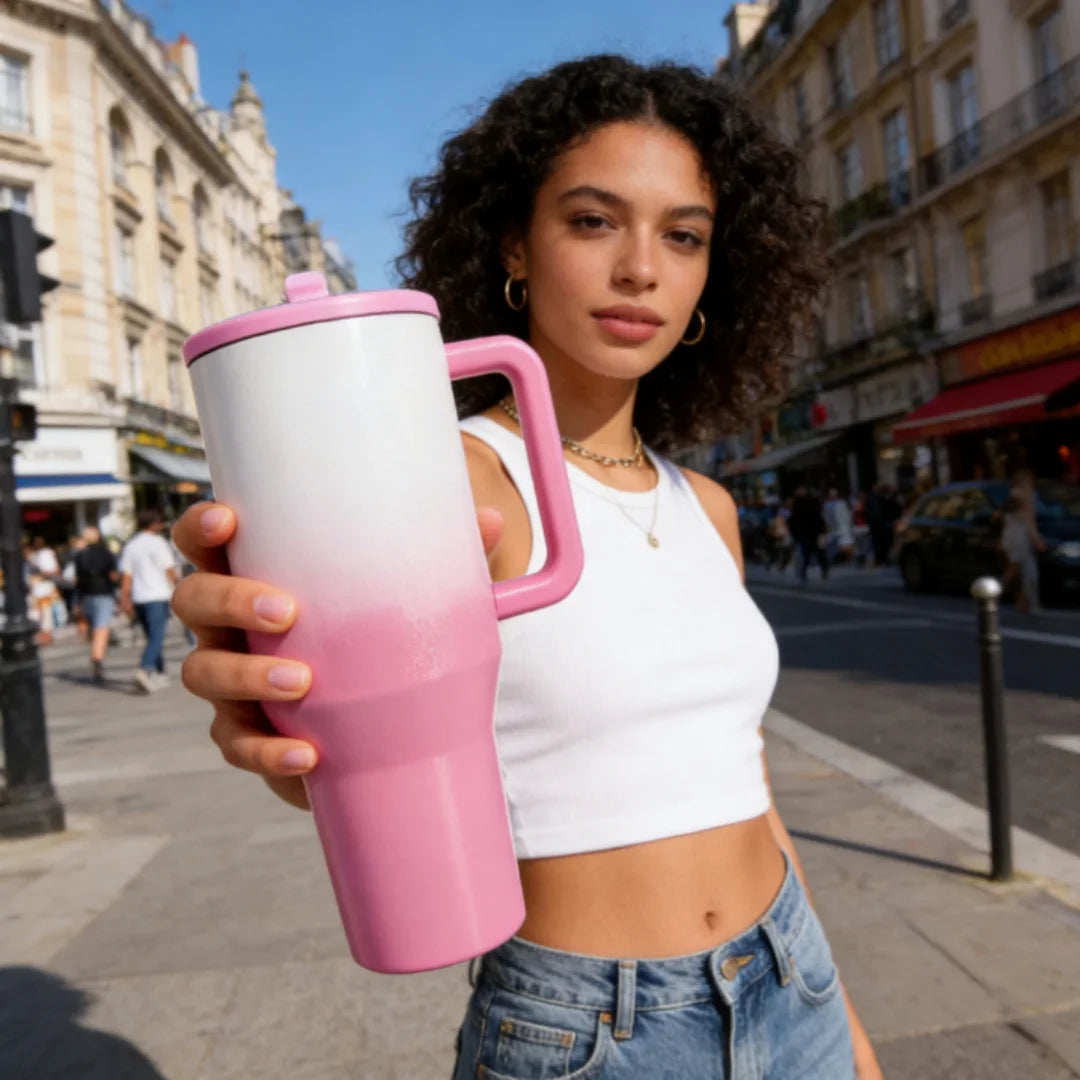 Insulated Tumbler Cup for Cold Drinks Home Use