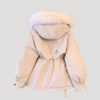 Women’s Hooded Parka with Faux Fur Trim