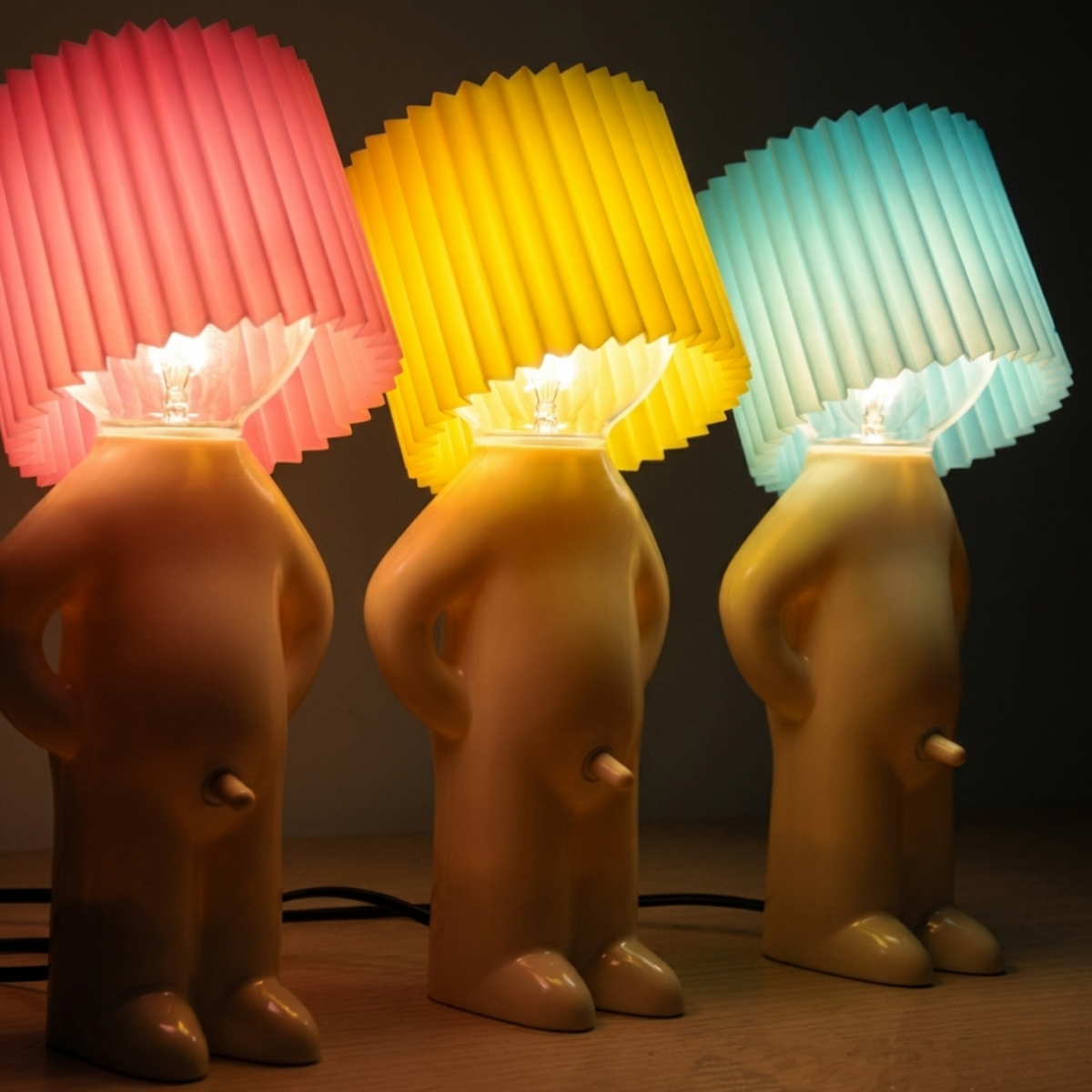 LED Spiral Table Lamp LED Bedroom Lamp