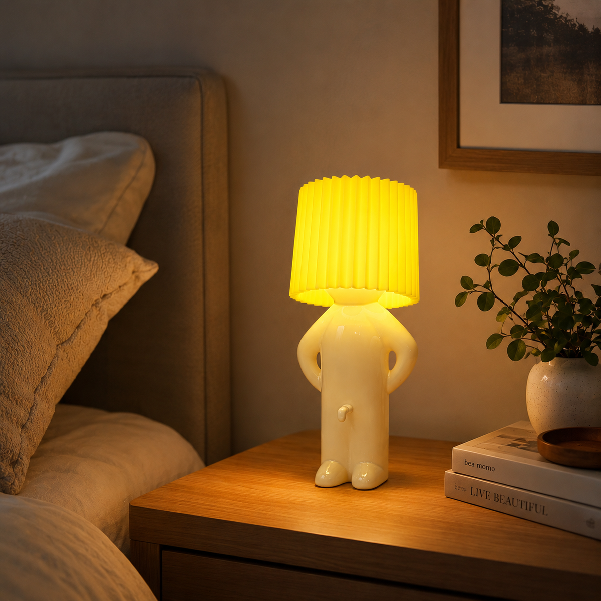 LED Spiral Table Lamp LED Bedroom Lamp