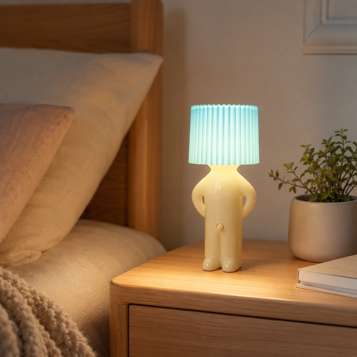 LED Spiral Table Lamp LED Bedroom Lamp