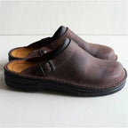 Men's Clogs with Buckle Strap Casual Footwear Shoes