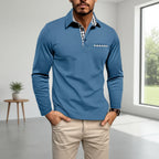 Men's Long Sleeve Shirt with Side Pockets