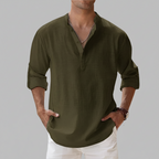 Men's Short Sleeve Casual Loose Fit Summer Shirt