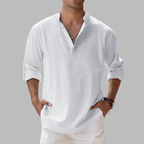 Men's Short Sleeve Casual Loose Fit Summer Shirt