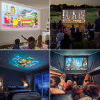 Mini Portable Home Cinema Projector 1080p LED Projector