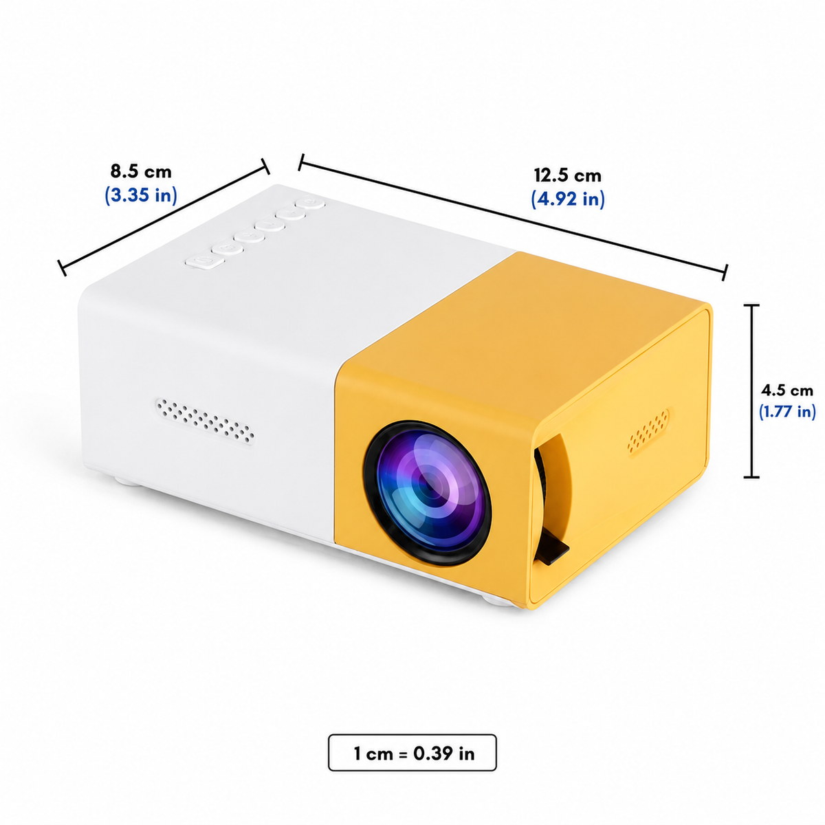 Mini Portable Home Cinema Projector 1080p LED Projector