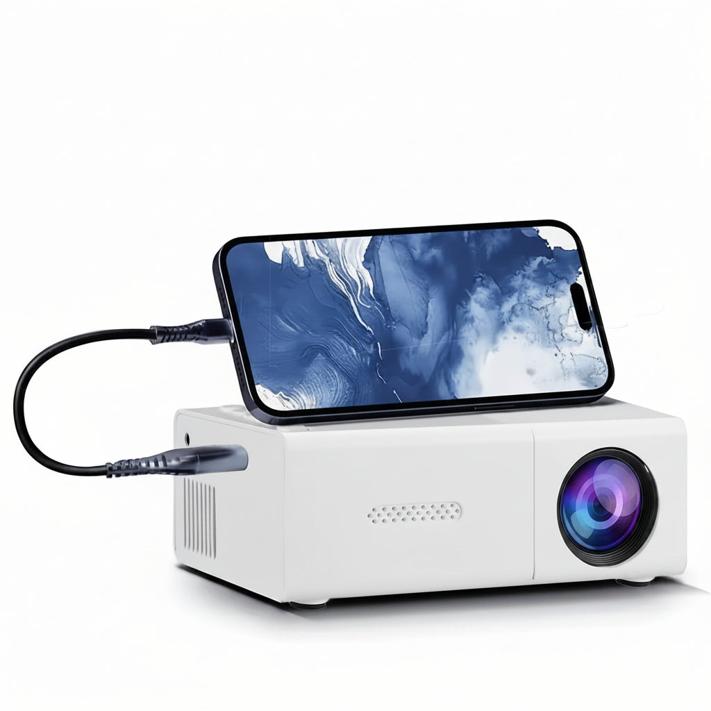 Mini Portable Projector Home Cinema Beamer Compact Video Projector