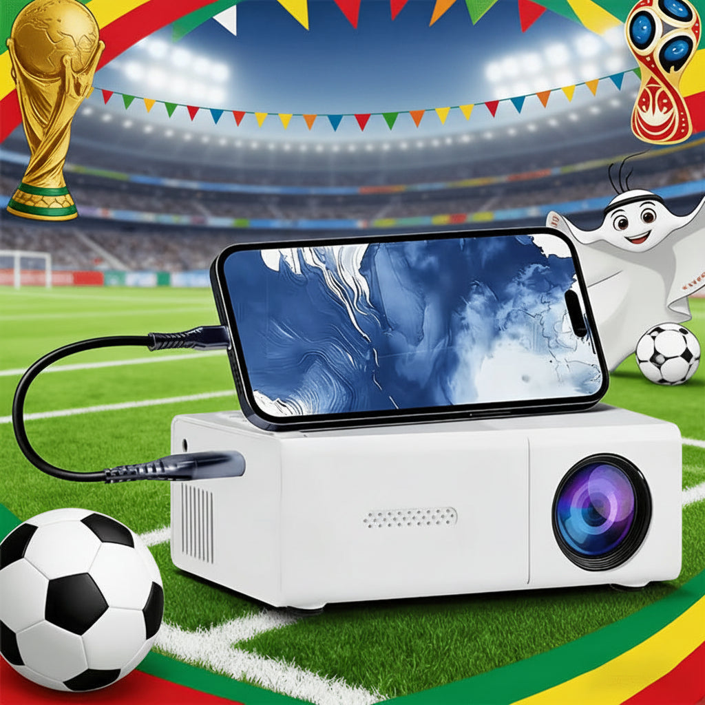Mini Portable Projector Home Cinema Beamer Compact Video Projector