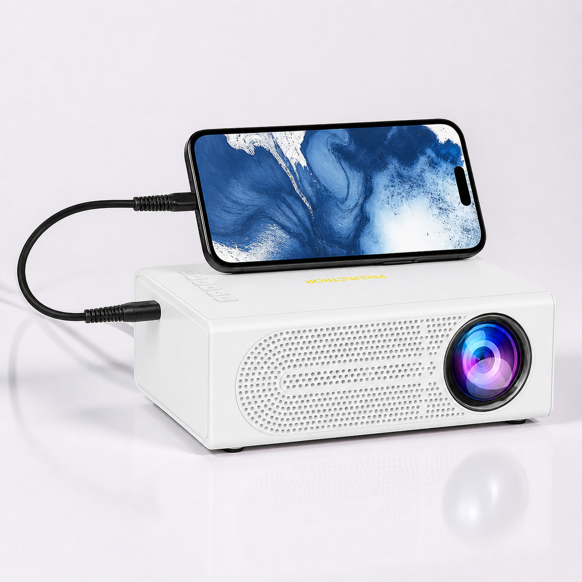 Mini Portable Projector Home Cinema Streaming Gaming