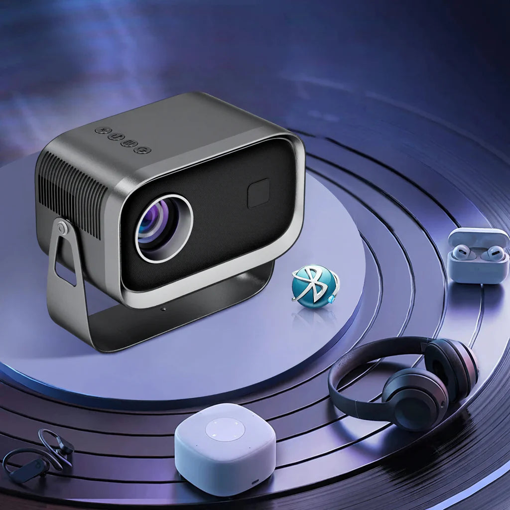 Mini Projector 4K Support Portable Video Projector