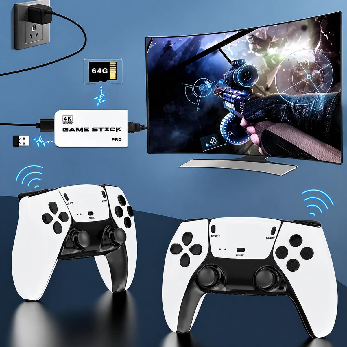 Mini Retro Handheld Portable Game Console