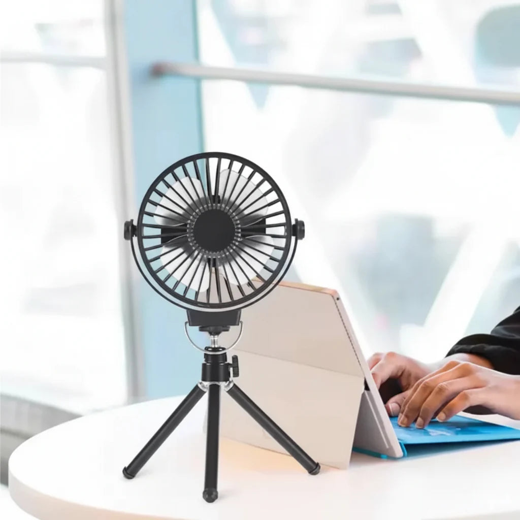 Mini USB Clip-On Flexible Desk Fan