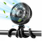 Mini USB Clip-On Flexible Desk Fan