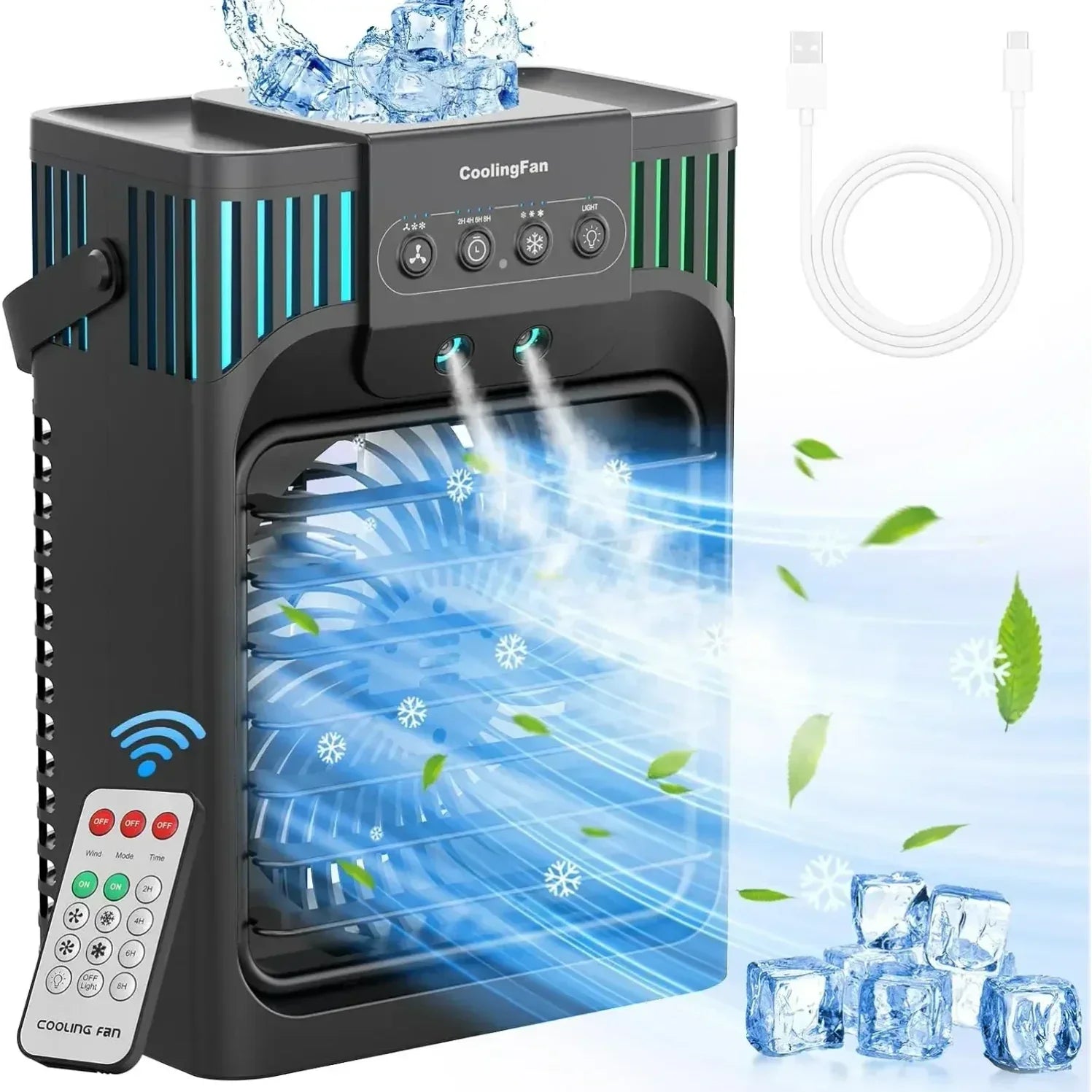 Mobile Portable Air Conditioner Cooler with Remote Control