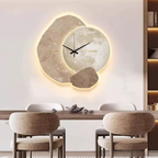 Nordic Abstract Wall Clock Decorative with Silent Quartz