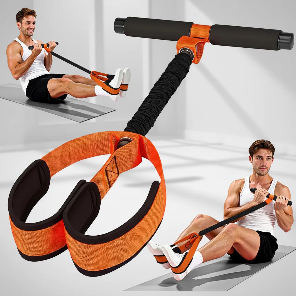 Pedal Resistance Band Trainer Non Slip Fitness Exercise Band