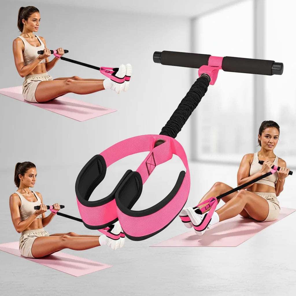 Pedal Resistance Band Trainer Non Slip Fitness Exercise Band