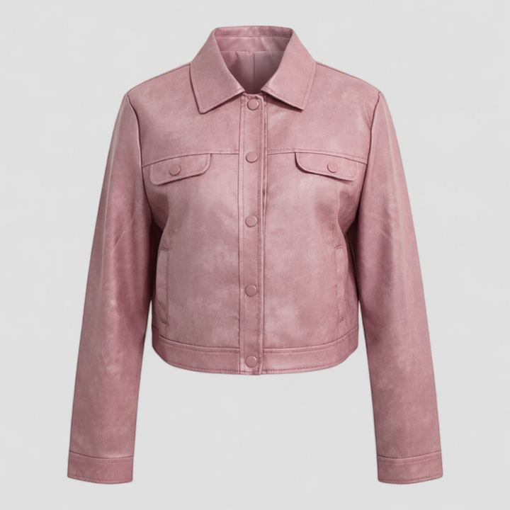 Women's Slim Leather Jacket