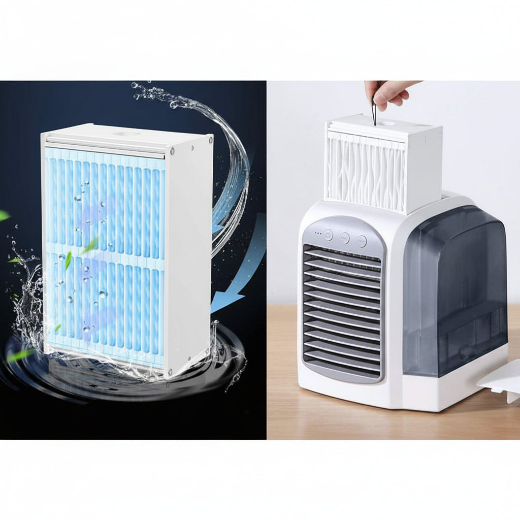 Portable Air Conditioner Air Cooler with Filter Compact Unit