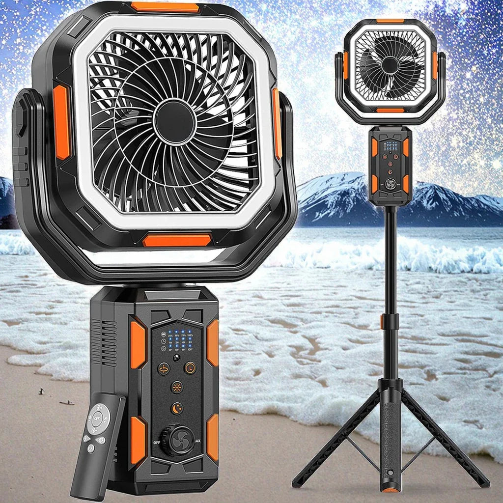 Portable Battery Powered Camping Tent Cooling Fan