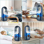 Portable Bladeless Air Conditioner Fan Home Cooling Unit