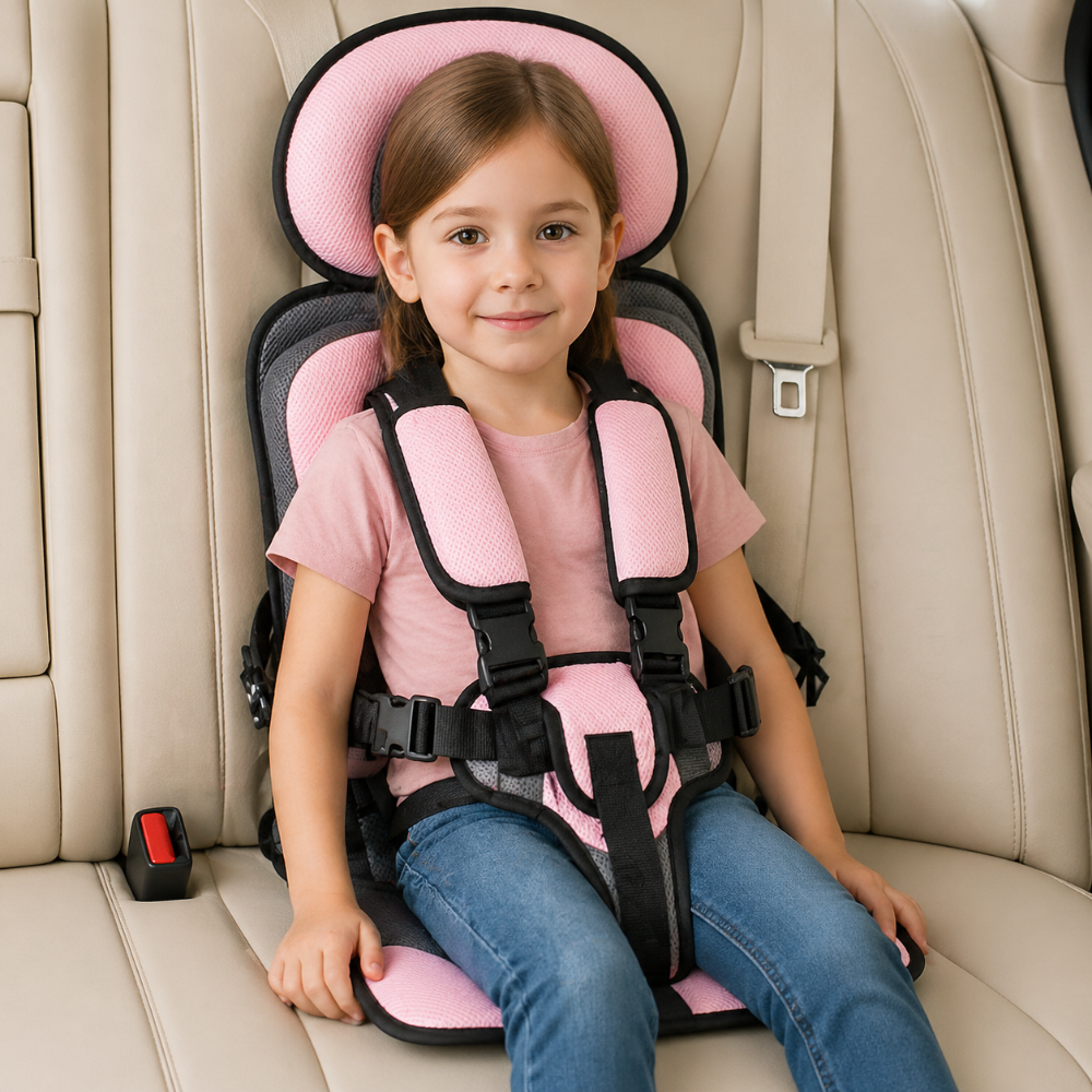 Portable Booster Car Seat for Baby and Child Travel