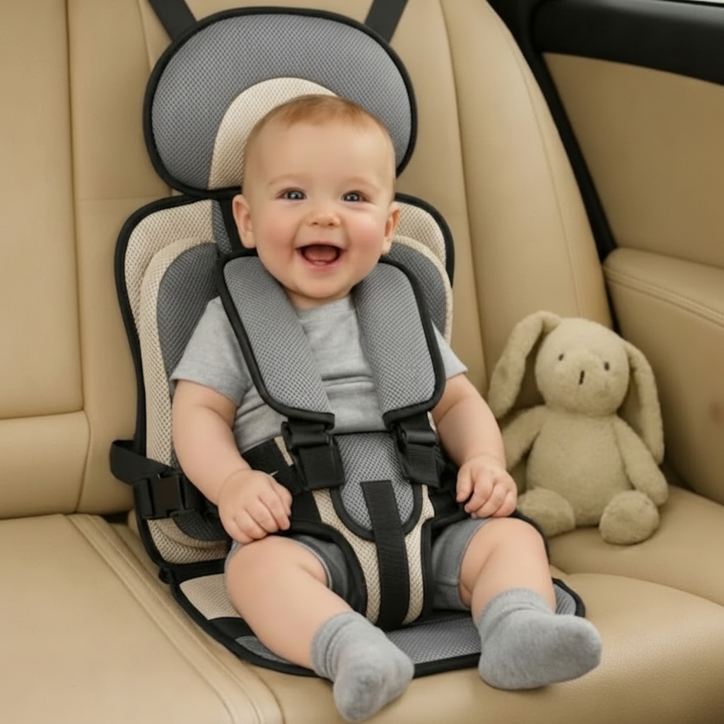 Portable Booster Car Seat for Baby and Child Travel