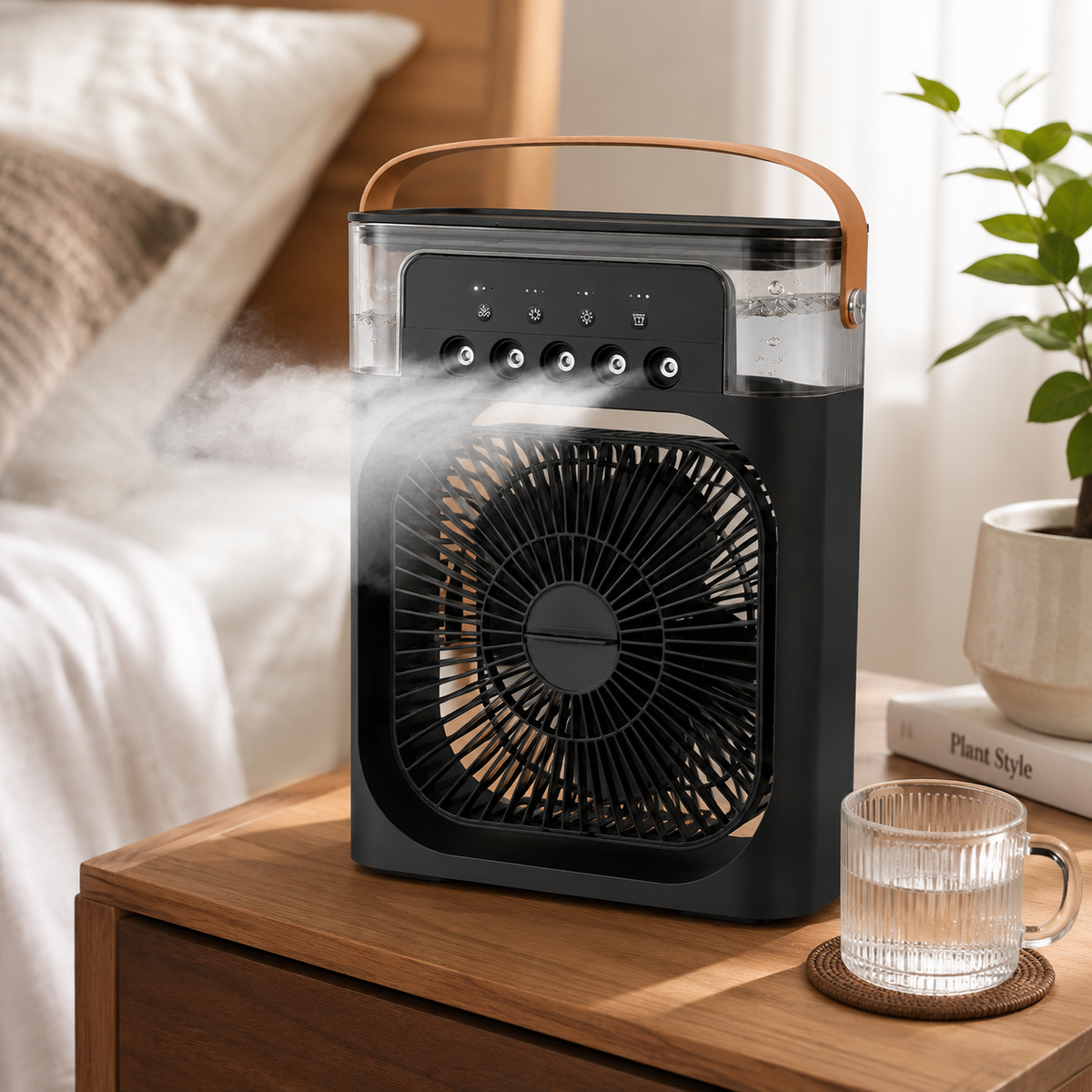 Portable Compact Air Cooler Mobile Evaporative Cooler