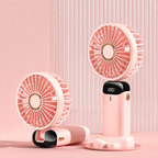 Portable Handheld USB Rechargeable Table Fan