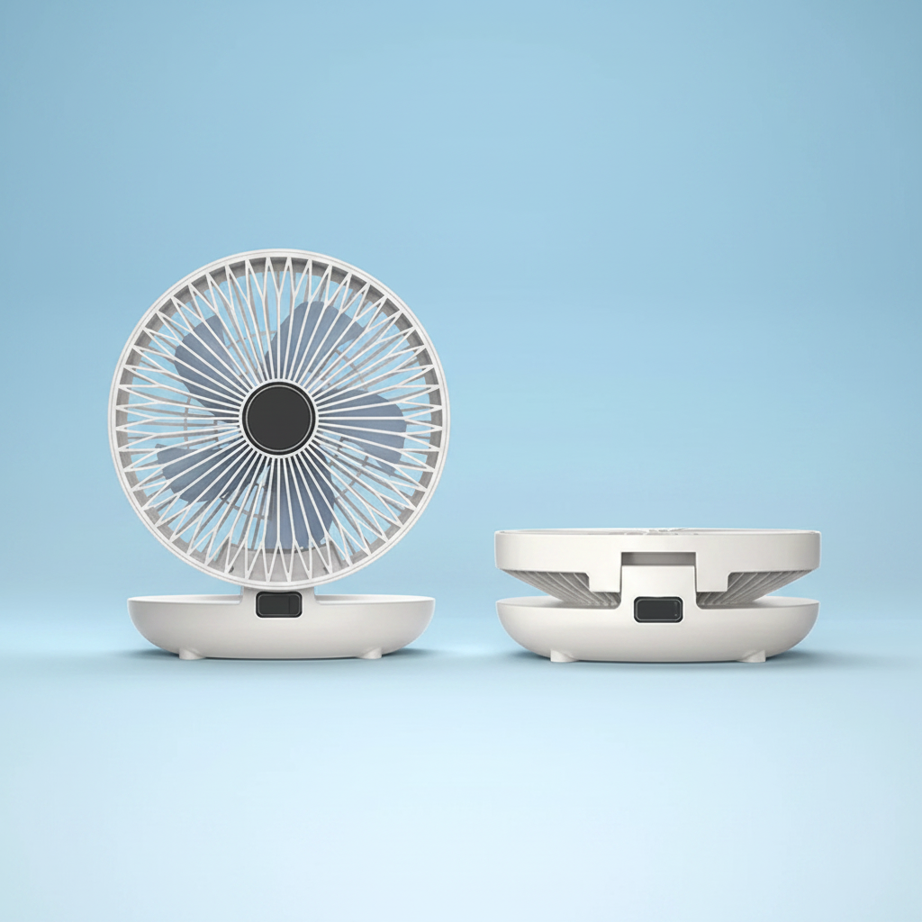 Portable Handheld USB Table Fan Compact Cooling Fan