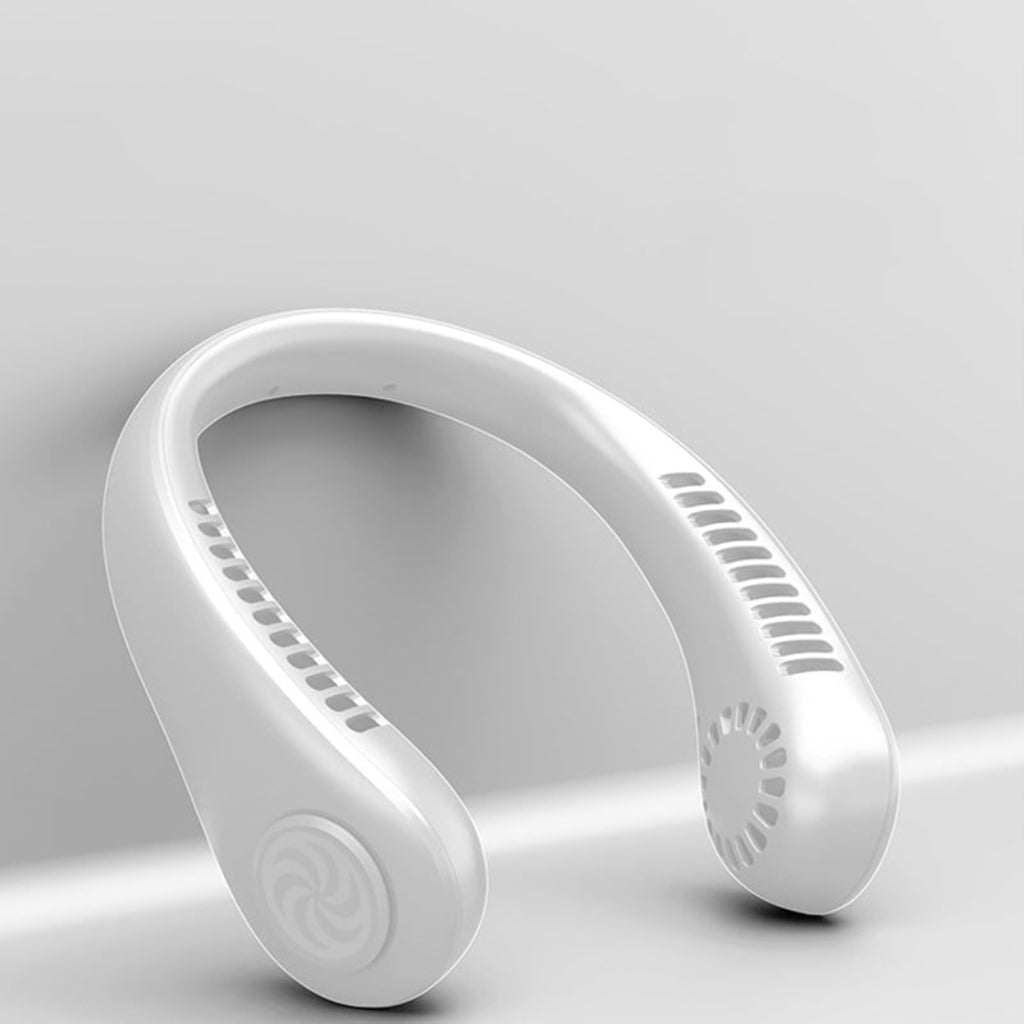 Portable Hands-Free Neckband Fan Personal Cooling Fan for Women